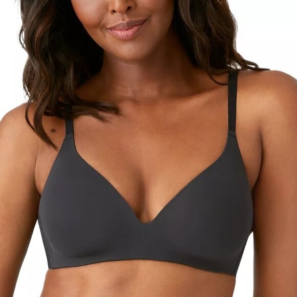 NWT Wacoal Ultimate Comfort First Wire Free Contour Bra Sz 34C Black 856339 - Picture 1 of 6